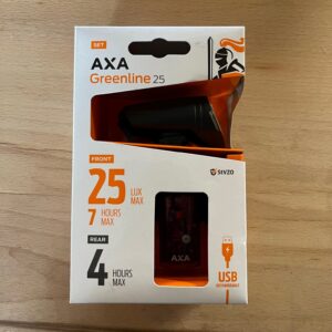 Akkulampenset AXA GreenLine25