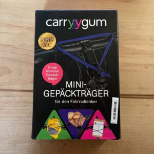 Carryyygum Mini Gepäckträger am Lenker