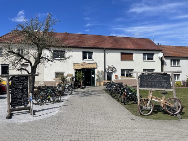 Bike Stadl Fahrradvermietung Start Saison 2024 Senftenberger See Großkoschen Lausitzer Seenland
