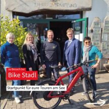 Besuch vom Senftenberger Bürgermeister