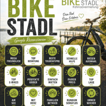 BIKE STADL  hat 5 ⭐️ ⭐️ ⭐️ ⭐️ ⭐️ auf Google