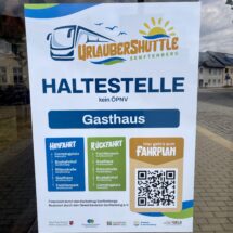 UrlauberShuttle hält direkt vor dem Bike Stadl – Bequemer geht’s nicht! UrlauberShuttle hält direkt vor dem Bike Stadl – Bequemer geht’s nicht!